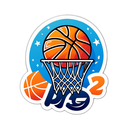 Stiker Motivasi Bola Basket: Impian Besar