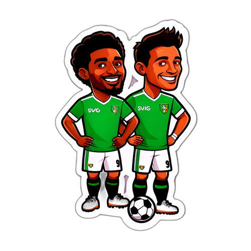Sticker Bermain Dengan Gaya: Verona vs Sassuolo