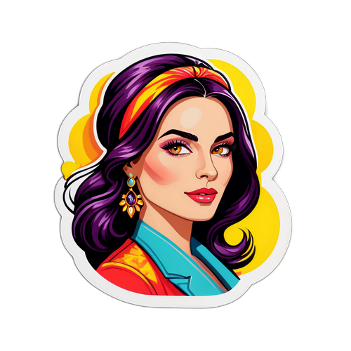 Sticker Vibrant cu Raluca Badulescu