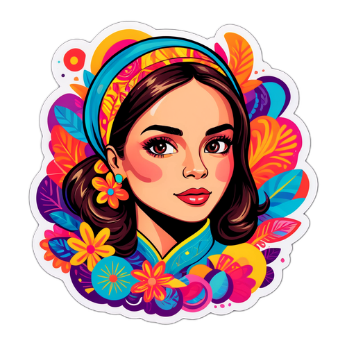Sticker Artística de Sofia Pachano