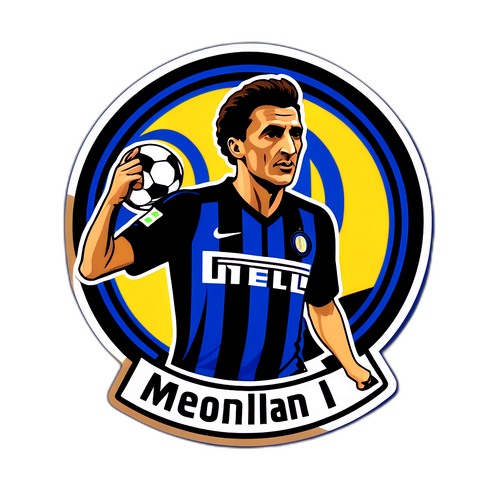 Inter Milan Efsanelerini Anma Çıkartması