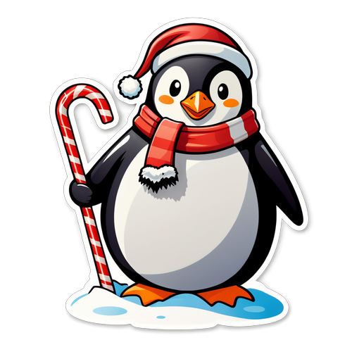 Masayang Pasko: Ang Cute na Penguin na Magdadala ng Ngiti sa Iyong Mukha!