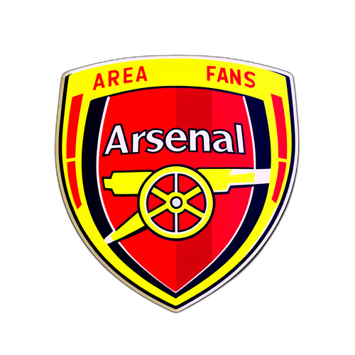 아스날 팬을 위한 엠블럼 디자인