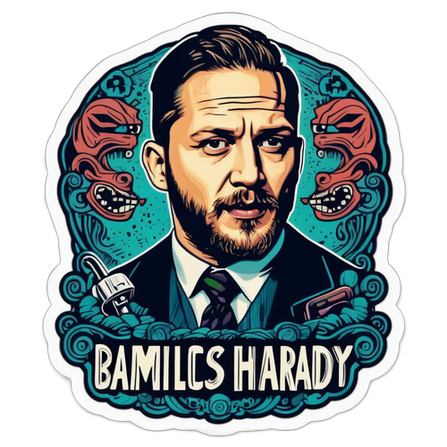 En lekfull och detaljerad design med Tom Hardys berömda citat
