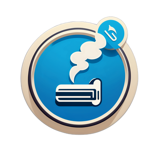 Иконка дыма с ошибкой Telegram