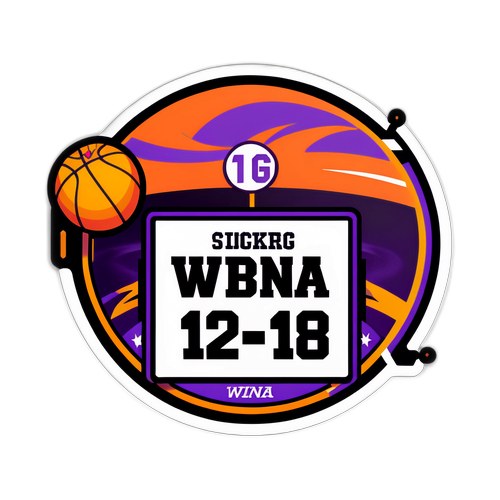 WNBA Scoreboard Sticker