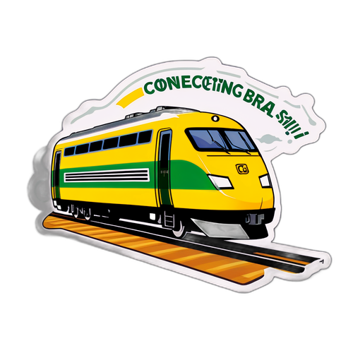 Adesivo CGN Cascavel com Trem em Movimento