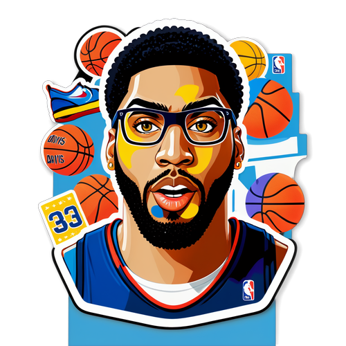 Makulay na Sticker ni Anthony Davis