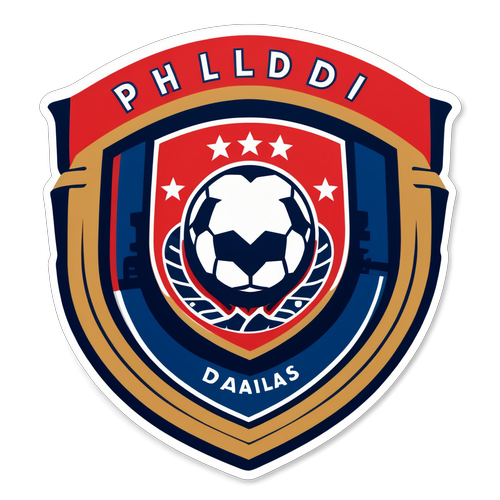 Philadelphia Union and FC Dallas Crest Sticker
