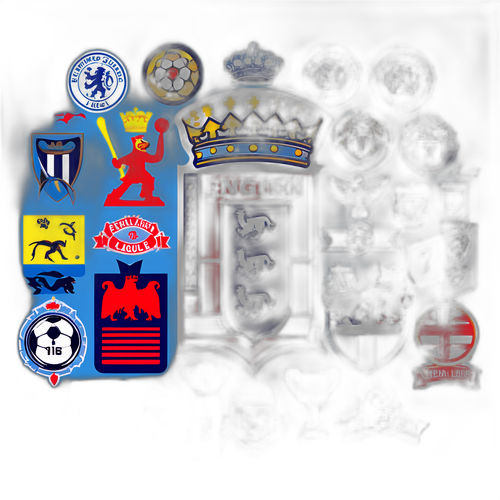 Penggambaran Infografik Sejarah Liga Inggeris