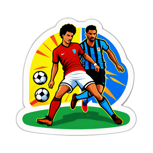 Thaciano driblando o adversário