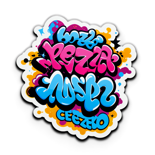 Ceza'nın Müzik Anı Sticker Tasarımı