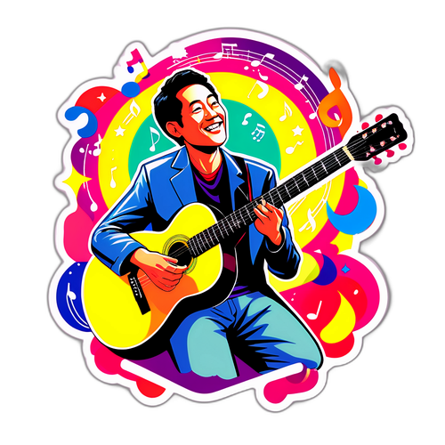 音楽の世界を反映したイラスト