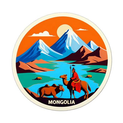 Representação Gráfica da Mongólia