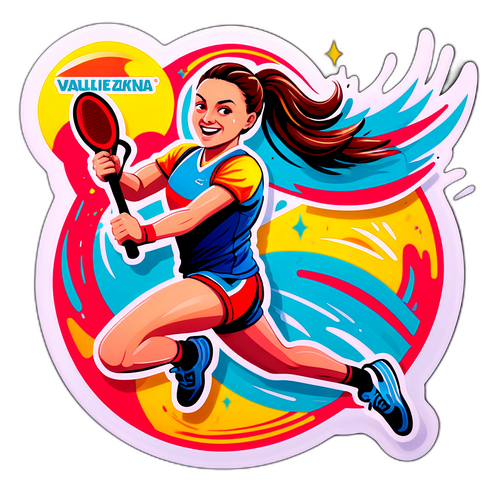 Valerie Zawadská ve sportovní akci