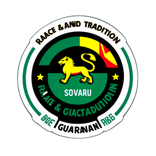 Camisa Guarani com Logo e Frase "Raça e Tradição"