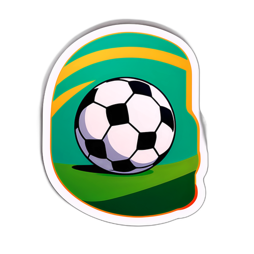 Diseño de fútbol con sombra de campo