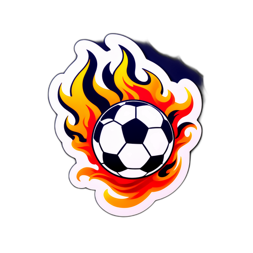 Fotbal în flăcări