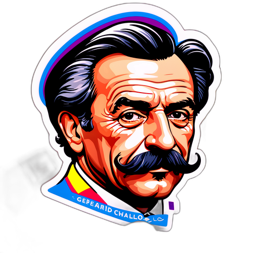 Sticker van Gérard Chaillou