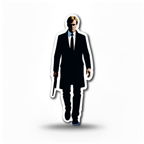 Shadow Figure in the Dark