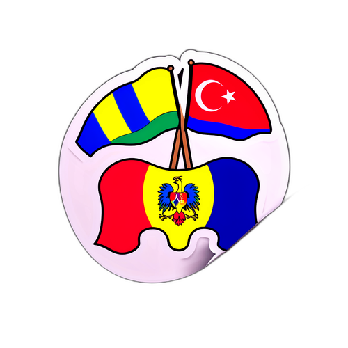 Autocolant România vs Turcia