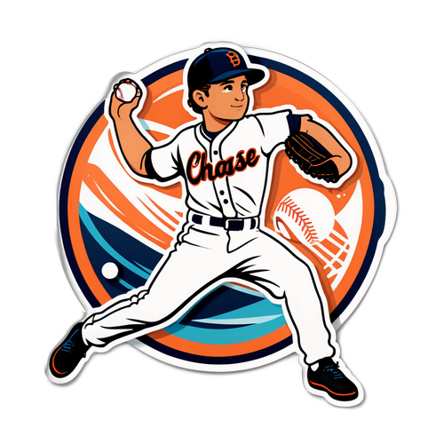 Chase Burns Pitching Motion Sticker