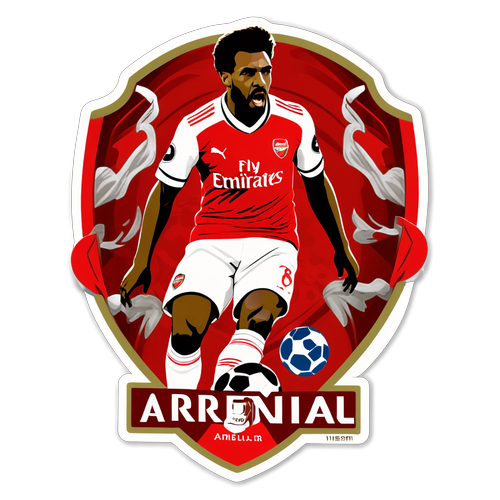 Chớ Bỏ Lỡ! Dán Stick Đem Lại Không Khí Arsenal Ngập Tràn Đam Mê Bóng Đá!