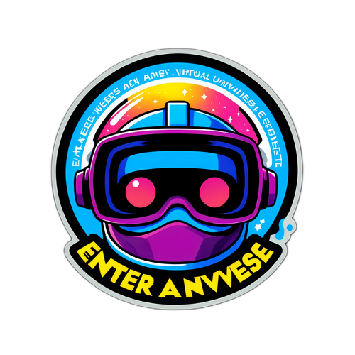 Autocollant Activision avec des éléments de réalité virtuelle