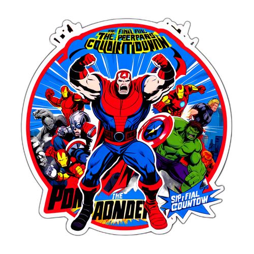 एवेंजर्स डूम्सडे का ग्रिपिंग स्टिकर