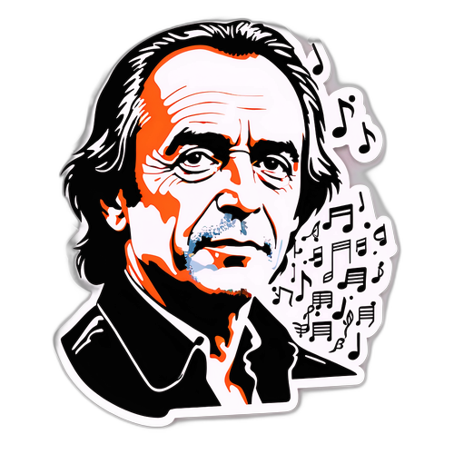 Autocollant de Jean-Jacques Goldman