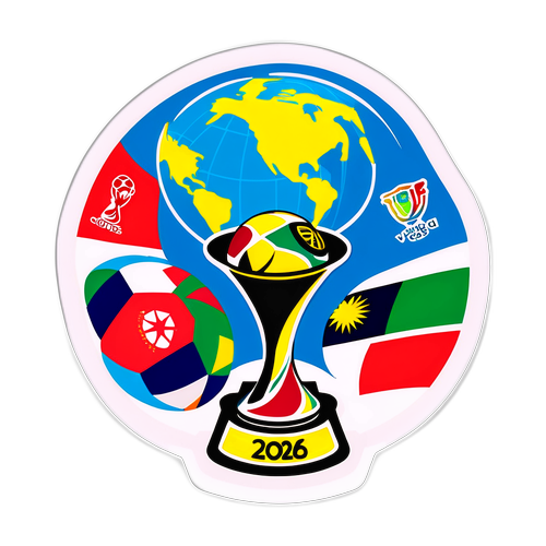 Sticker für die Fußball-Weltmeisterschaft 2026