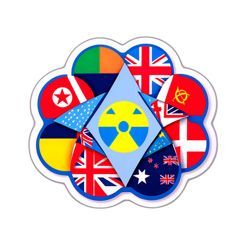 Dhamira ya Atomiki na Bendera za Nchi
