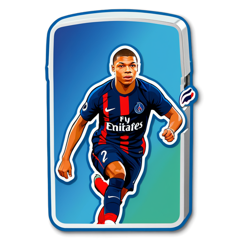 Kylian Mbappe: Futbolun Yıldızı, Zippo Pozu ile Sahada Parlıyor!