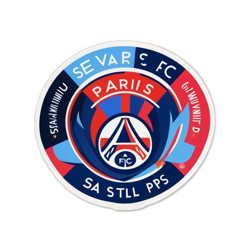 Un design inspiré du match entre le Paris FC et le PSG