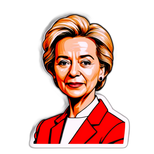 Ursula von der Leyen stilizált diplomáciai tartalommal