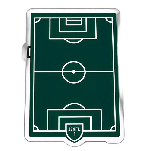 Fodboldbane med Juventus vs. Manchester City