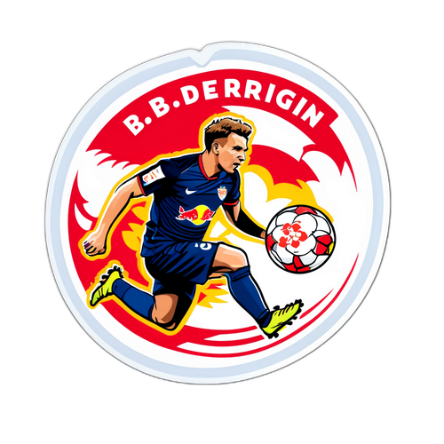 Sticker cu scena din meciul Union Berlin - RB Leipzig