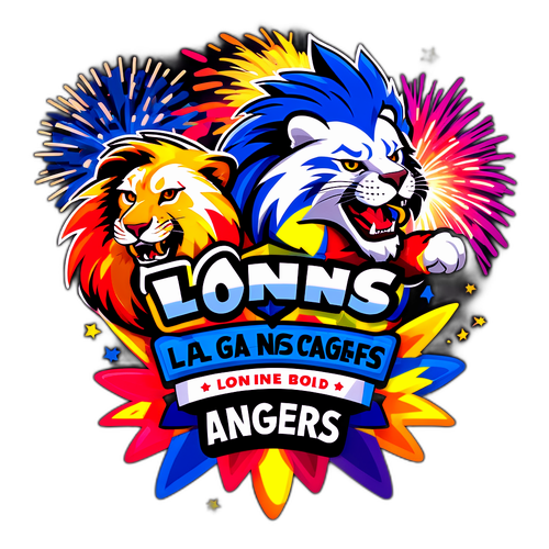 Sticker Lyon vs Angers