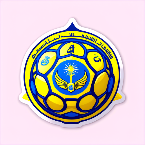 Stiker Emblem Al Nassr