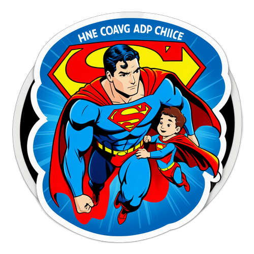 Superman Redder Kind met Boodschap van Hoop en Moed
