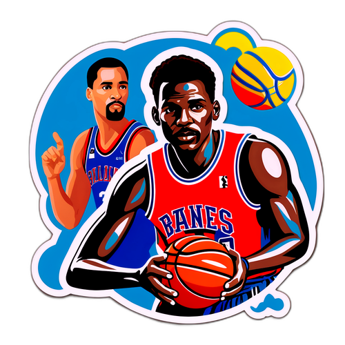 Legends of the Game: Inspirational Basketball Sticker