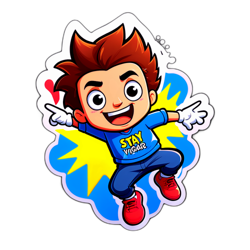 Blijf Vigar! Sticker