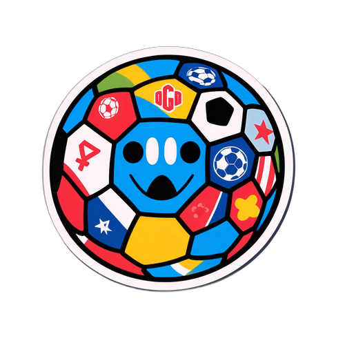 Sticker de Fútbol y Cultura Pop