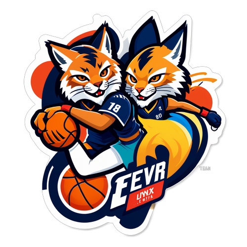 Sa Tuktok ng Laban: Lynx vs. Fever na Sticker na Hitik sa Inspirasyon!