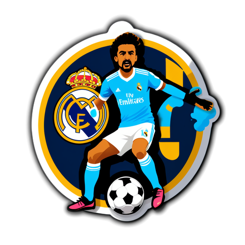 Sticker trận đấu Real Madrid vs Celta