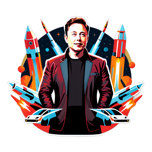 Futuristisk Elon Musk