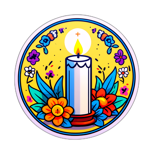 Sticker cầu nguyện cho ngày đầu tháng