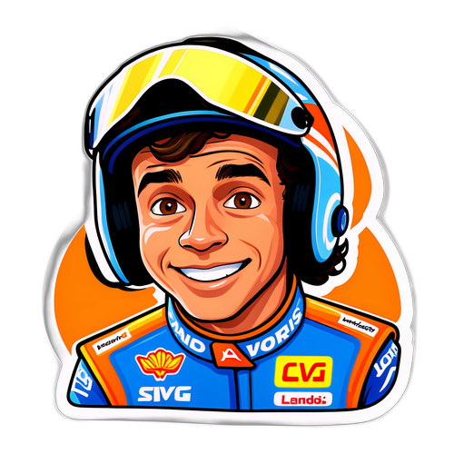 Humoros Lando Norris matrica