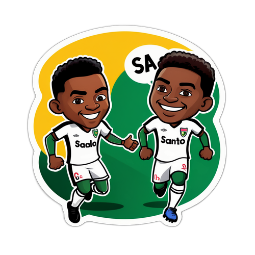 Stiker Persahabatan: Santos vs São Paulo