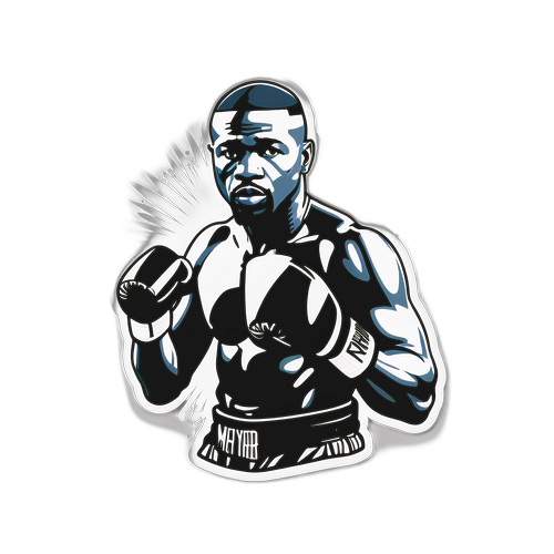Sleek Floyd Mayweather Sticker